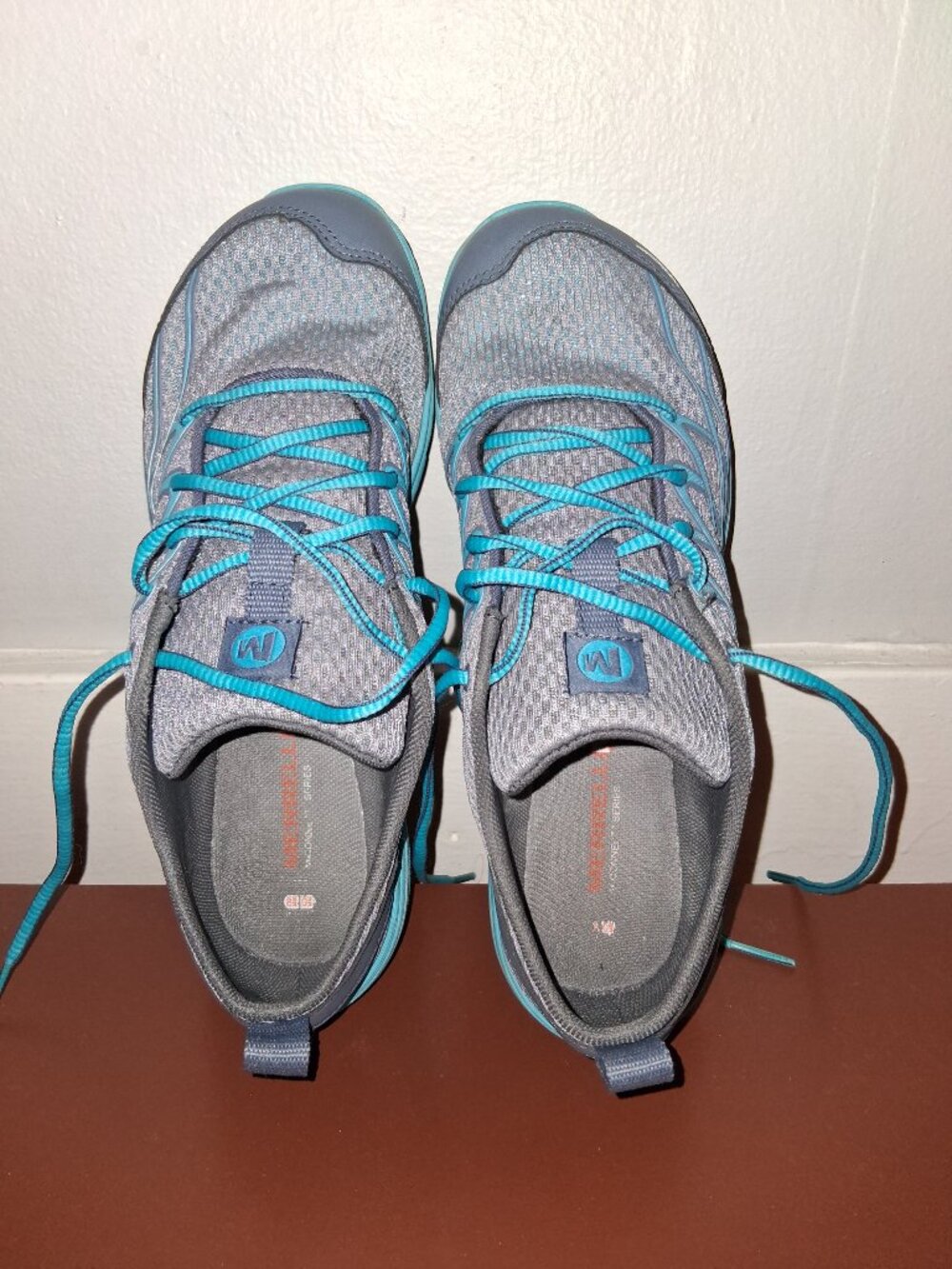 Merrell M-Connect Series Sleet Scuba Blue Walking Shoes - Picture 3 of 7